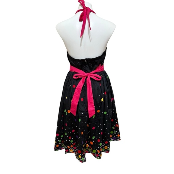 Disney Dress Shop Minnie Mouse Rock The Dots Dress dapper size medium tradwife - Picture 2 of 5